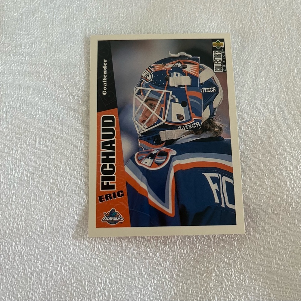 155 Eric Fichaud Goalie Trading Card